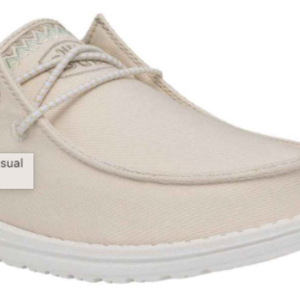 Hey Dude Women's Wendy Tempe- Gypsum - Various sizes